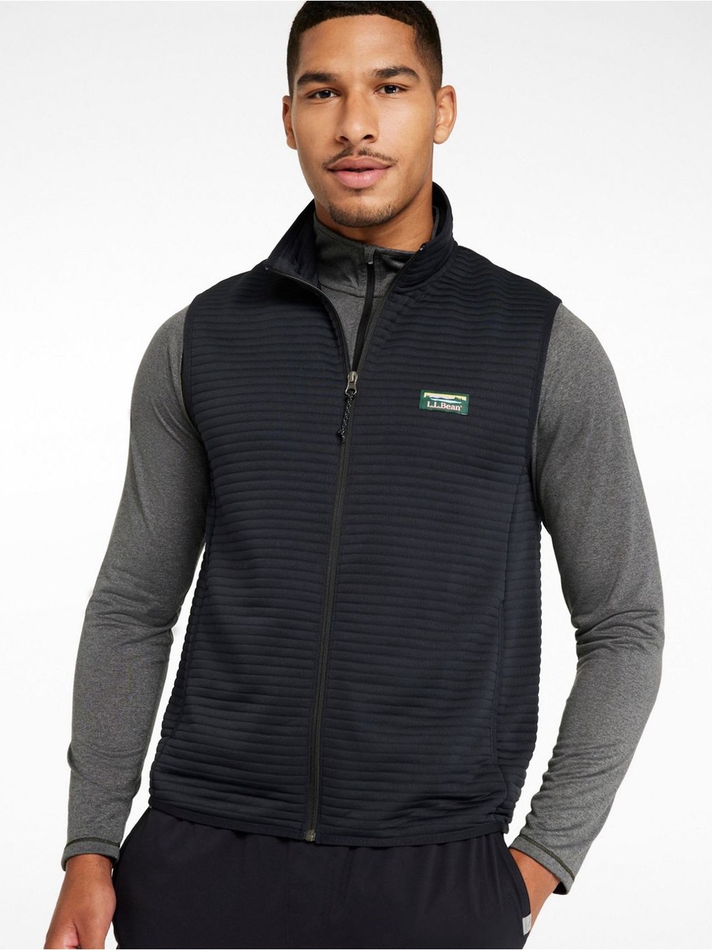 L.L. Bean Men's Airlight Vest - XL black